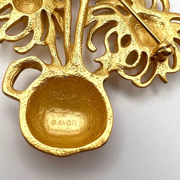 YSL for Avon Van Gogh Sunflowers Brooch - Picture 6 of 6